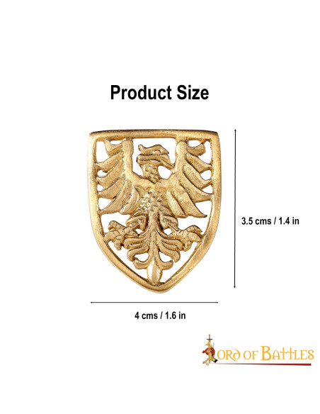 Conjunto de 5 escudos heráldicos de...