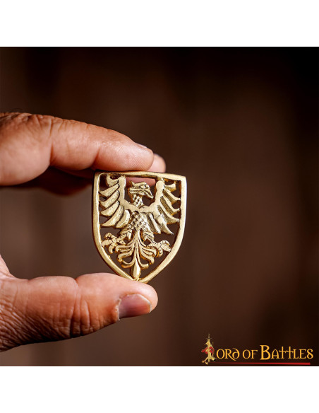 Conjunto de 5 escudos heráldicos de...