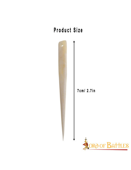 Conjunto de 5 agulhas de osso Viking...