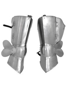 Armadura medieval clássica para as pernas 2