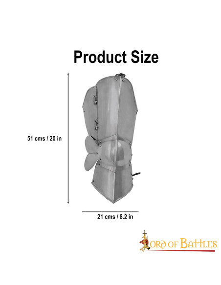 Armadura medieval clássica para as...