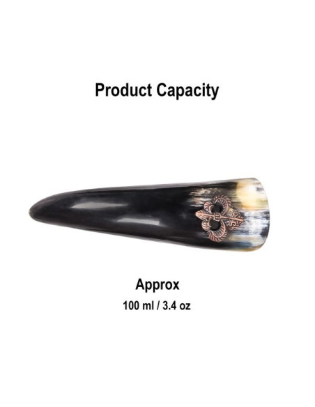 Conjunto de 3 chifres Viking design...