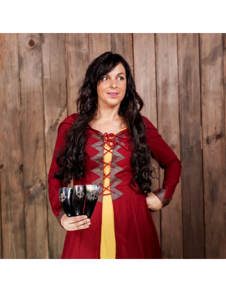 Conjunto de 3 chifres Viking design...