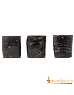 Conjunto de 3 copos de shot estilo Viking