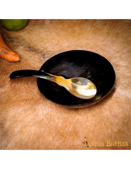 Conjunto de 2 colheres de chifre...