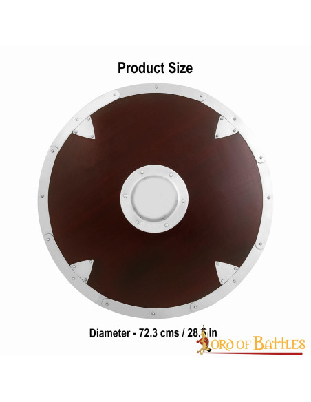 escudo viking funcional reencenação...