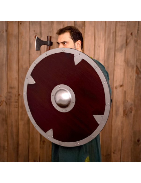 escudo viking funcional reencenação...