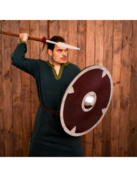 escudo viking funcional reencenação...