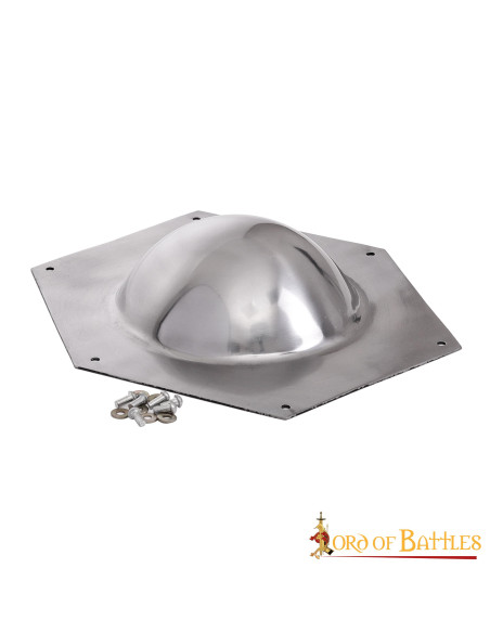 Umbo para escudo romano retangular...