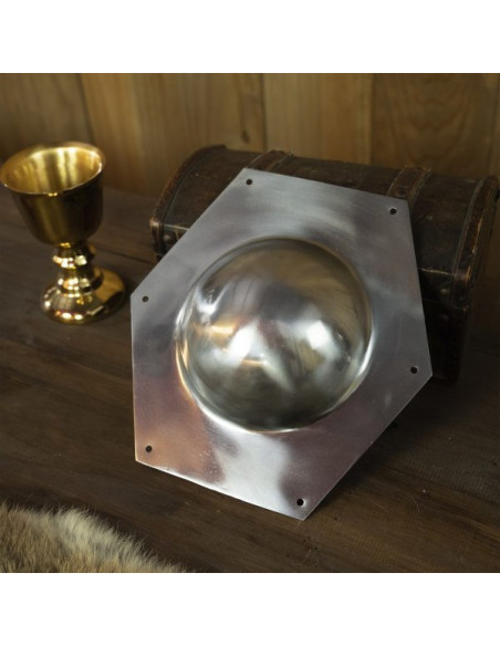 Umbo para escudo romano retangular...