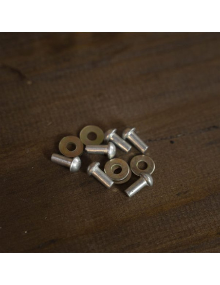 Umbo para escudo romano retangular...