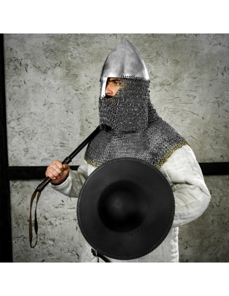 Escudo medieval funcional redondo...