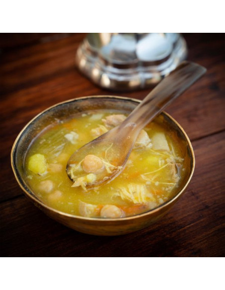 Tigela de chifre de banquete viking