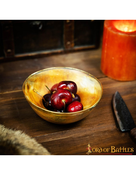 Tigela de chifre de banquete viking