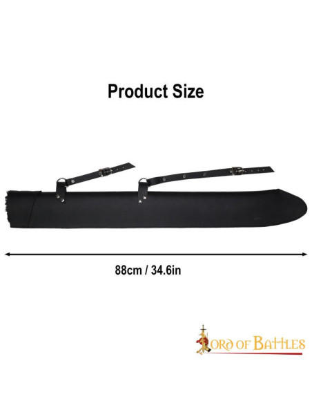 Bainha de couro artesanal para...