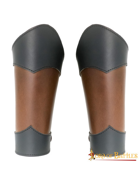 Pulseiras medievais de couro genuíno...