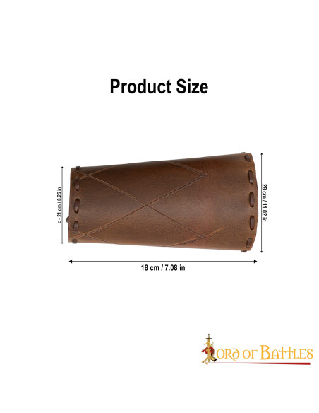 Pulseiras para LARP e Cosplay modelo...