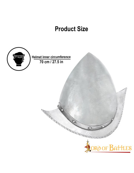 Capacete espanhol Morion modelo...