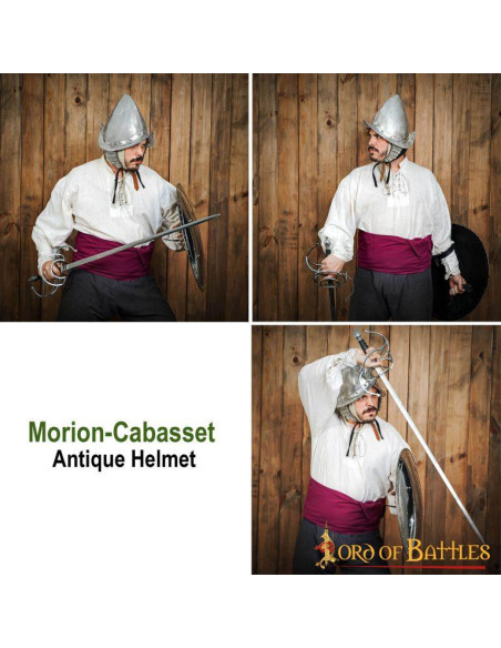 Capacete espanhol Morion modelo...