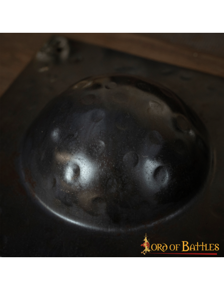 Umbo quadrado para escudo romano Scutum