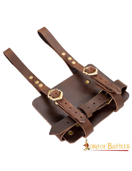 Porta-diário de couro para ser usado...