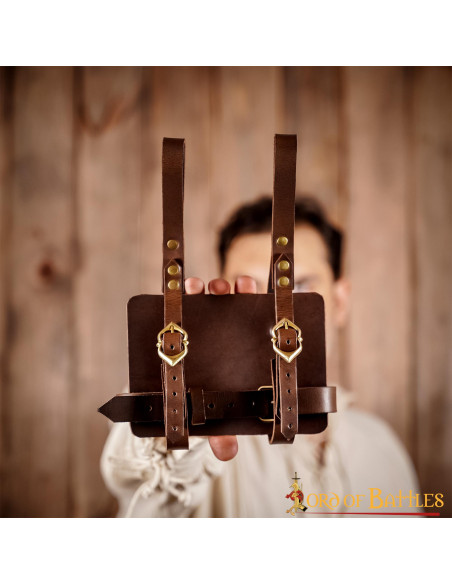 Porta-diário de couro para ser usado...