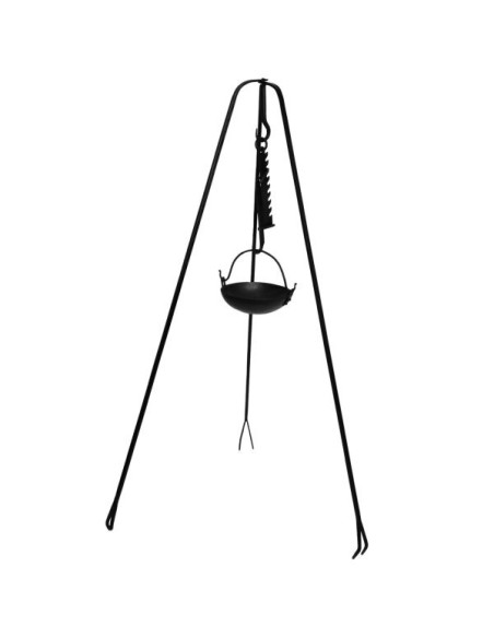 Fogueira medieval em ferro forjado,...