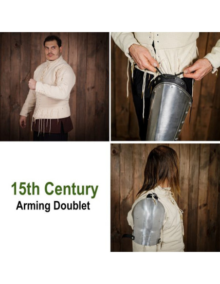 Colete funcional cru s. XV, com...