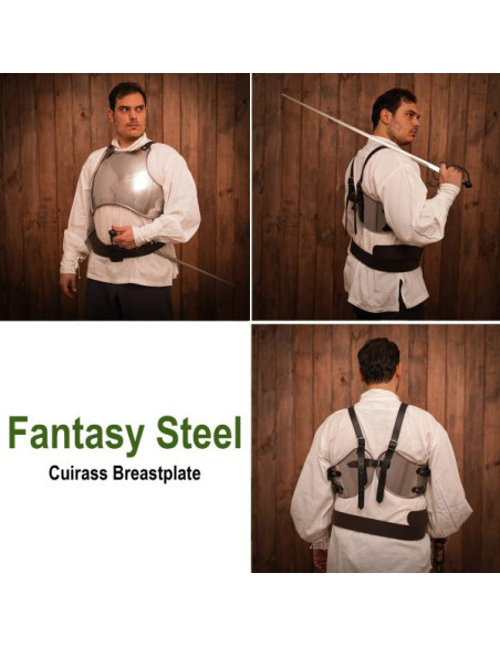 Peitoral medieval fantasia feito à...
