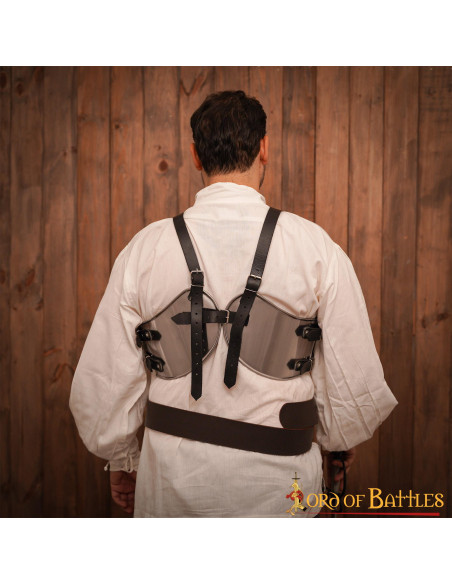 Peitoral medieval fantasia feito à...