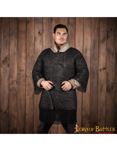 Cota de malha Haubergeon com anéis...