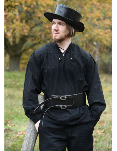 Chapéu Medieval de Couro Peste Médico