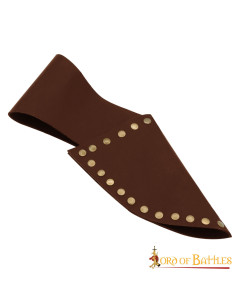 Baldric pirata de couro para a mão direita 2