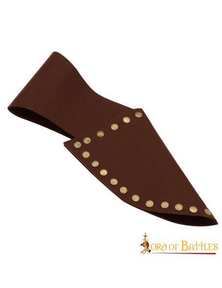 Baldric pirata de couro para a mão...