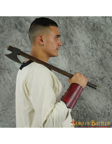 Pulseiras de couro Viking modelo Dragão