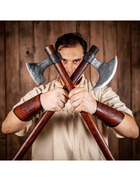 Pulseiras de couro genuíno com design...