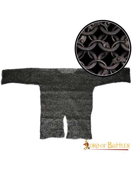 Cota de malha de anel redondo...