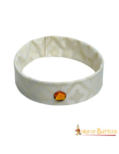 Tiara feminina decorada com pedra