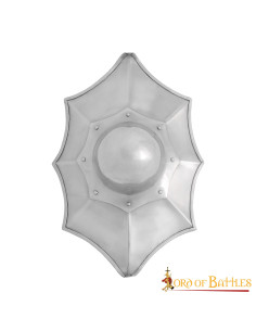 Escudo de esgrima histórico Talhoffer broquel escuro