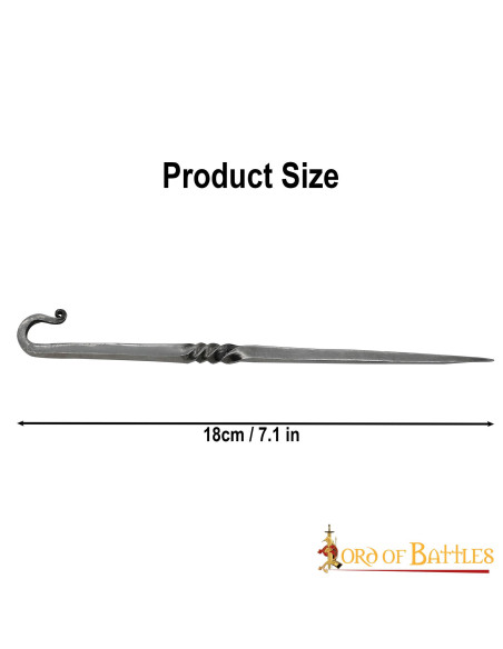 Garfo e espeto Viking forjado à mão