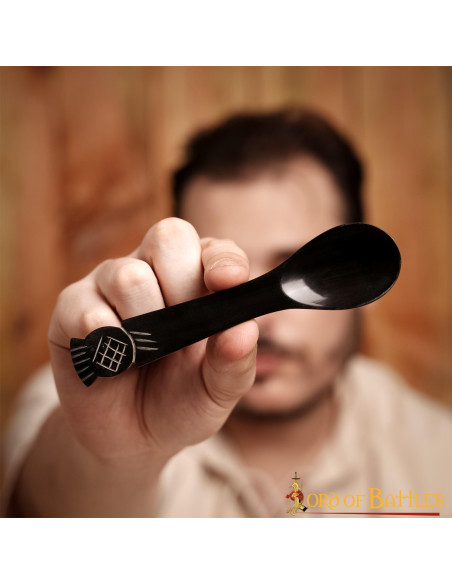 Conjunto 4 colheres medievais em...