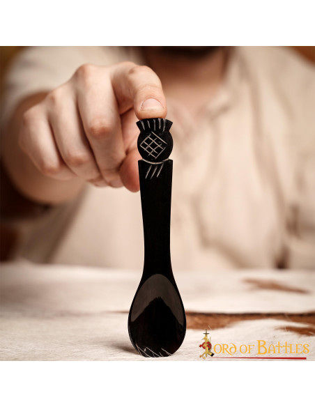 Conjunto 4 colheres medievais em...