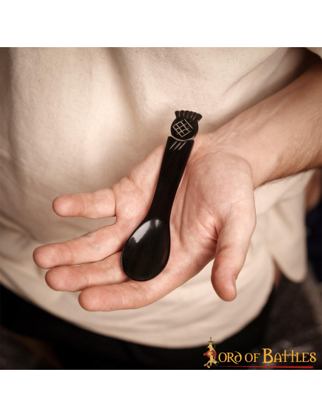 Conjunto 4 colheres medievais em...