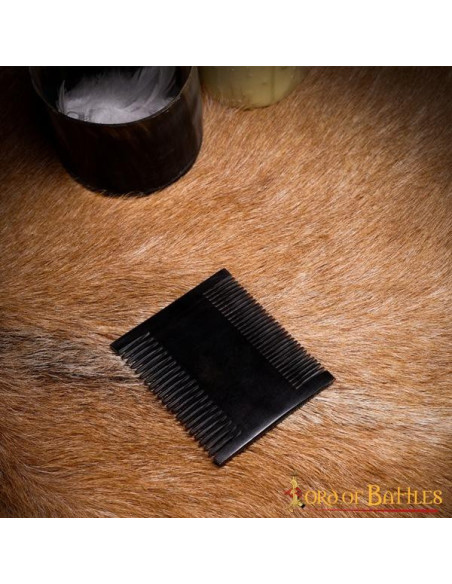 Pente medieval para mulher em chifre...