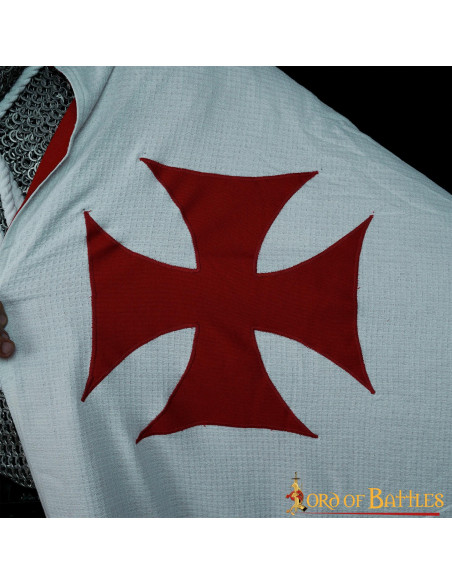 Manto dos Cavaleiros Templários com...