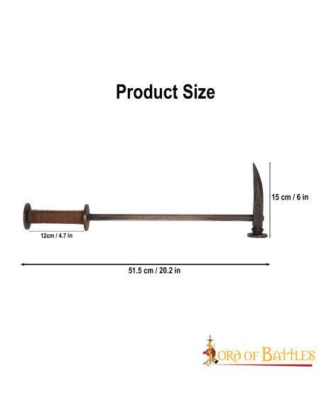 martelo de guerra medieval, gótico