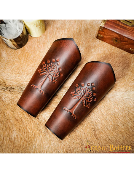 Bracelete Minas Tirith White Tree -...