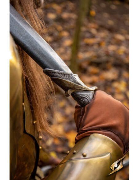 Espada curva élfica para LARP (90 cm.)