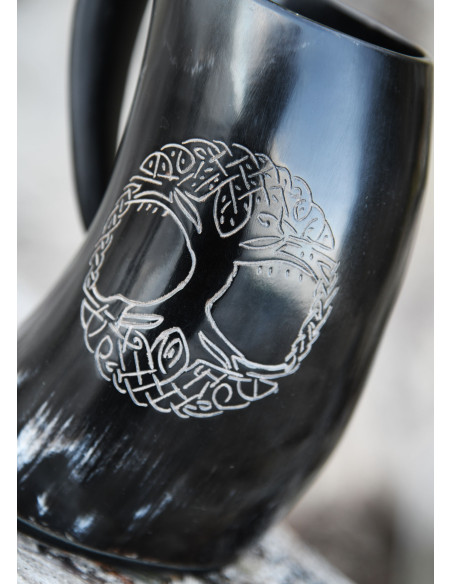 Caneca de cerveja Viking, a árvore da...