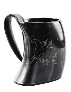 Caneca de cerveja Viking, Odin e Sleipnir (650-800 ml.)